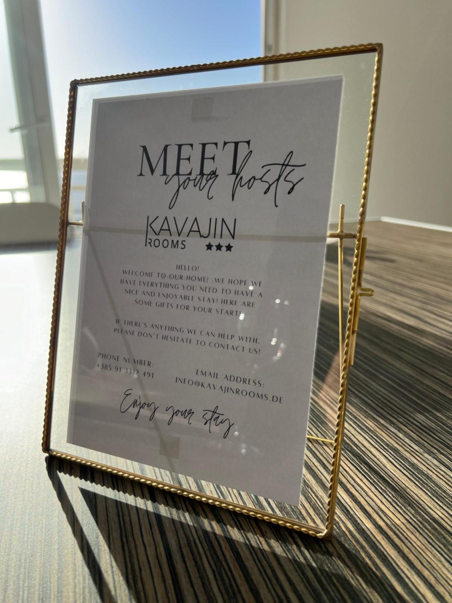 Kavajin Rooms Duće Esterno foto